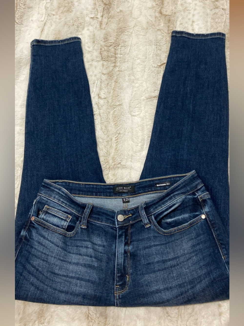 Judy Blue Medium-Dark Blue Skinny Jeans - Picture 5 of 6